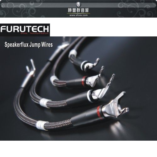 【竹北勝豐群音響】 FURUTECH Speakerflux Jump wires 碳纖維喇叭線！榮獲日本MJ 2010年度技術獎！