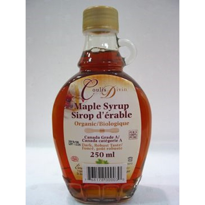 苗林~加拿大A級有機楓葉糖漿250ml/罐