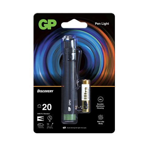 GP超霸 隨身筆夾式LED手電筒 GP-CP21