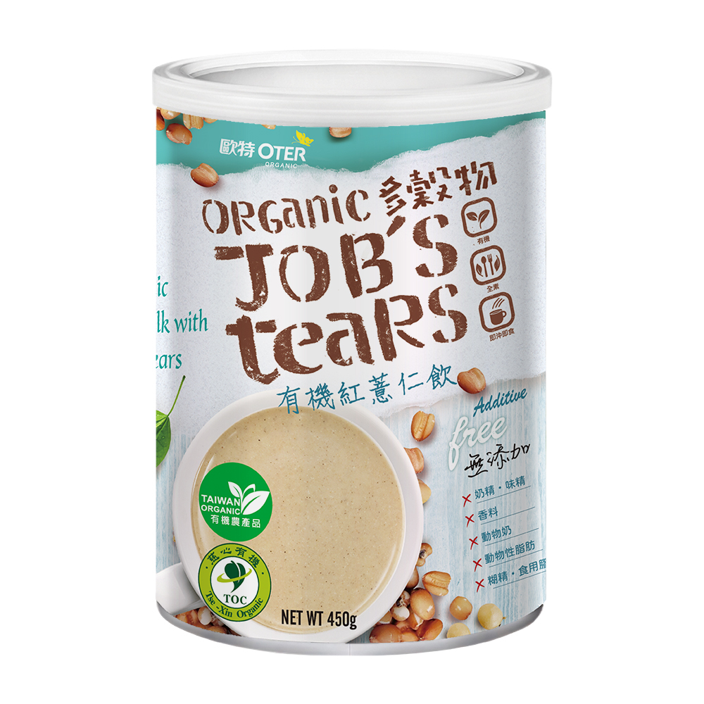 歐特有機紅薏仁飲450g/罐