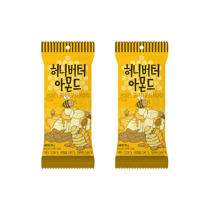 【Toms Gilim】蜂蜜奶油杏仁果30g隨手包(2入組C-002-03)