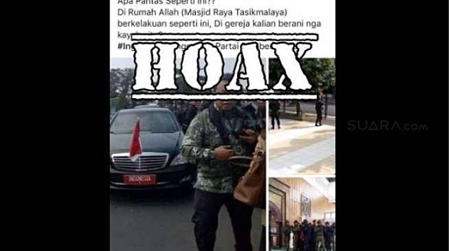 Foto dan info hoax fitnah Paspampres