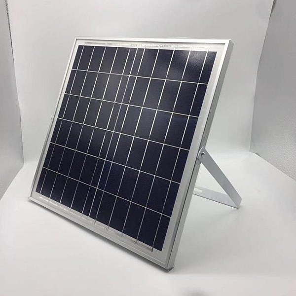 多晶硅太陽能板6V15W路燈光伏板帶支架可做手機充電器充電寶充電