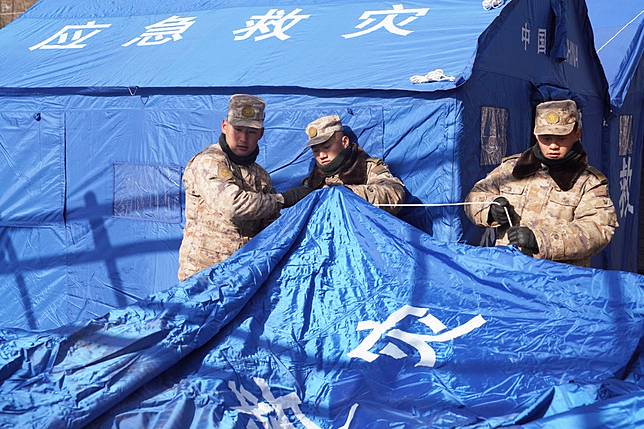 China Allocates Disaster-relief Materials To Gansu, Qinghai | XINHUA ...