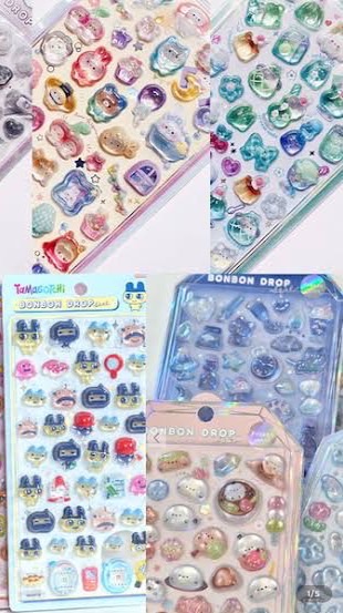 シール好きのみんな〜  集まれ〜