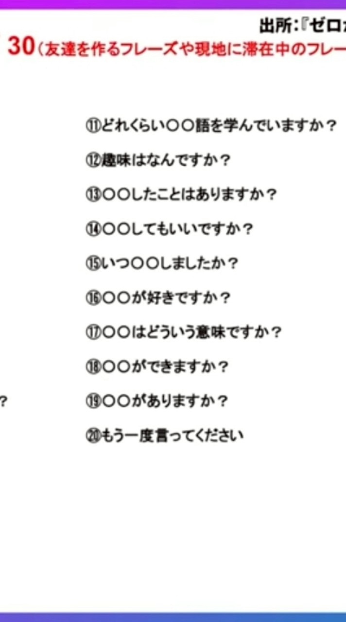 呟き英語