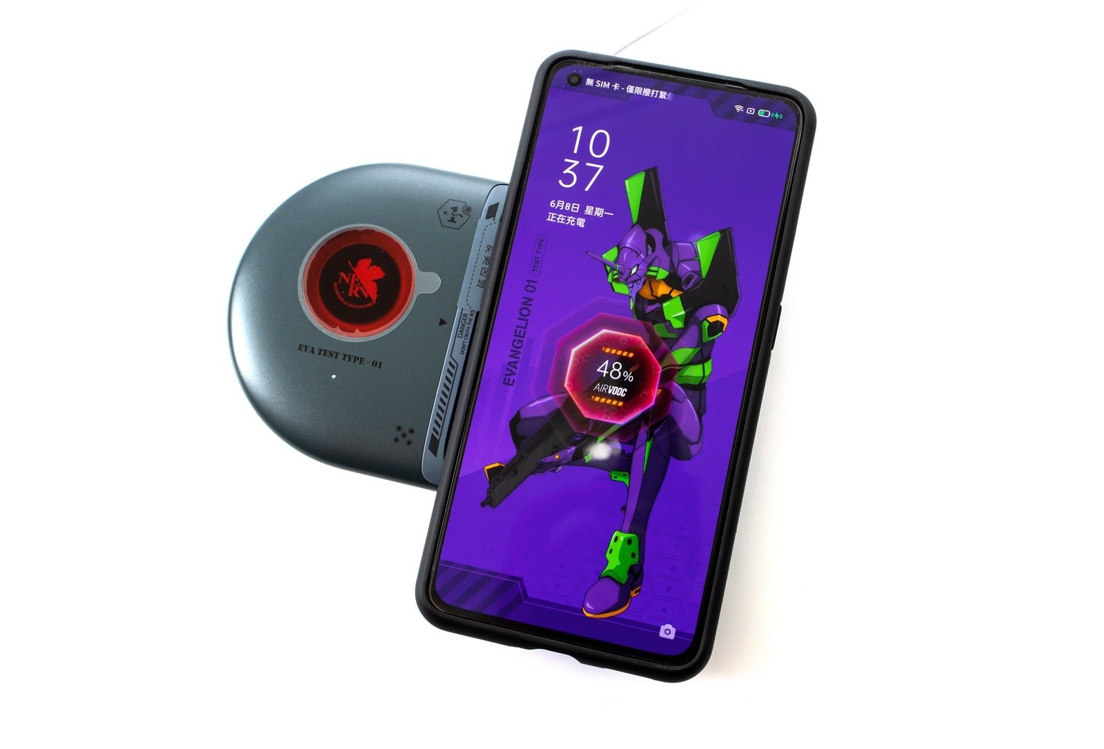 超有誠意 OPPO Reno ACE2 新世紀福音戰士限定版 (1) 全球限量一萬台開箱分享（圖多注意）還有無線充電器 @3C 達人廖阿輝