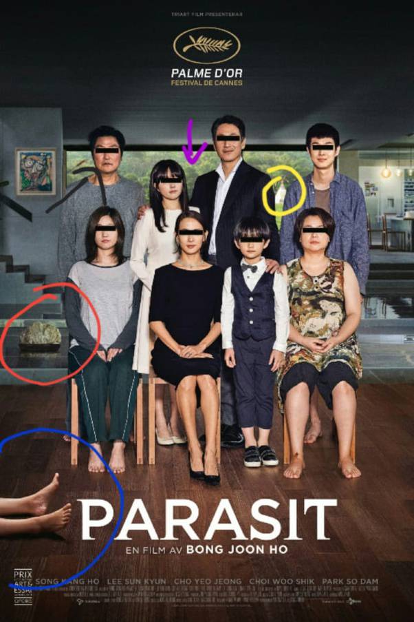 Apa Saja Pesan Tersembunyi Dan Makna Di Balik Setiap Scene Film Parasite 2019 Quora Line Today