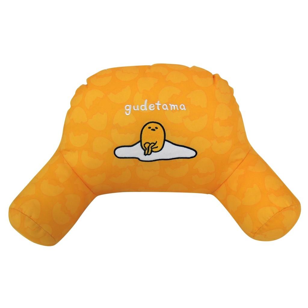 ♫藍藍的天♫正版 蛋黃哥 車用護腰靠墊 辦公室護腰墊 居家靠背PGUD001Y-05