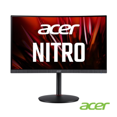 Acer XZ240Q P 24型曲面電競螢幕 支援FreeSync 1ms極速 165Hz更新 內建喇叭 HDR