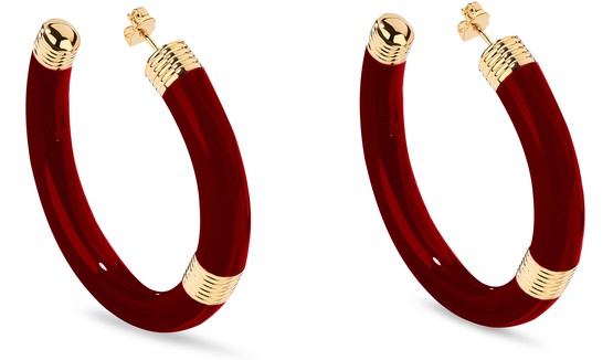AURELIE BIDERMANN Katt earrings