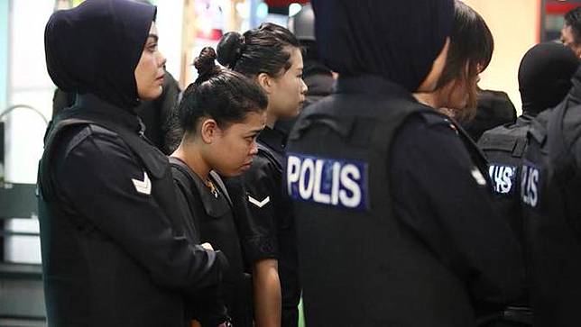 Siti Aisyah Digiring ke TKP Pembunuhan Jong-nam