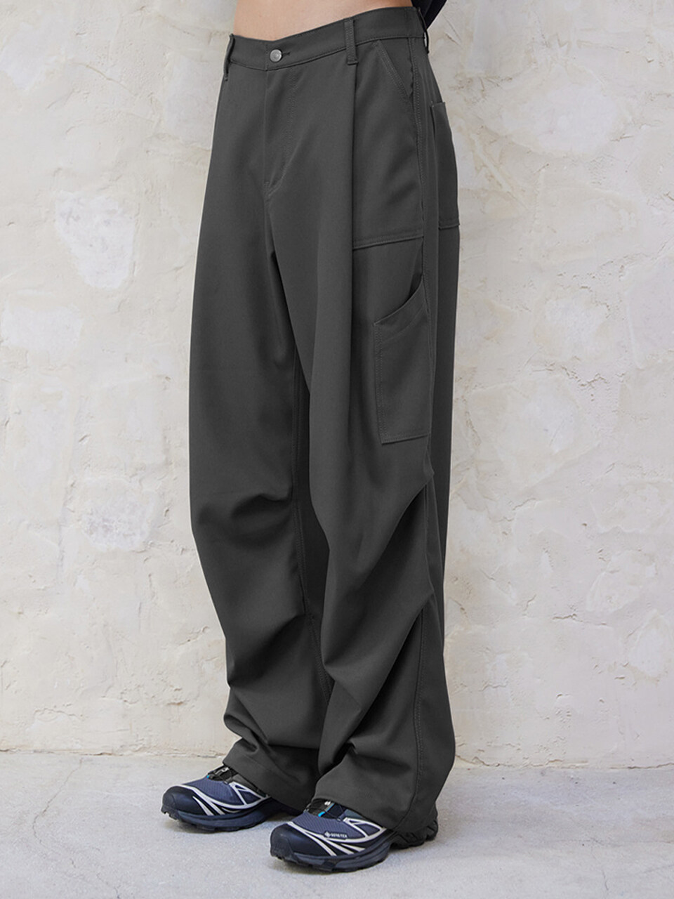 BEGIN 2.0.2 One Tuck Wide Baker Pants