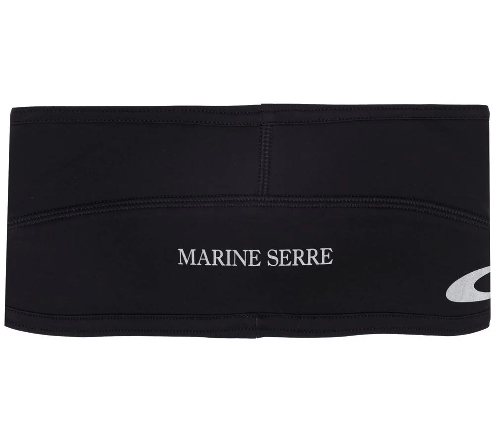 Marine Serre logo print headband