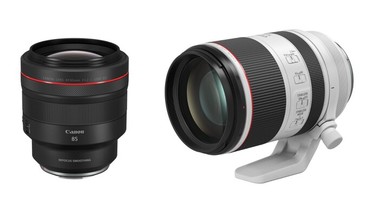 Canon 推出兩款 RF 望遠鏡頭：70-200mm F2.8L、85mm F1.2L，分別搭載輕量化技術與獨家 DS 鍍膜