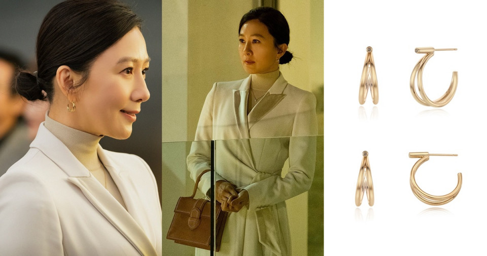《夫妻的世界》金喜愛同款穿搭配件1：Chanel Code Coco 腕錶（18K白金，鑲嵌明亮式切割鑽石），NT.4,911,000