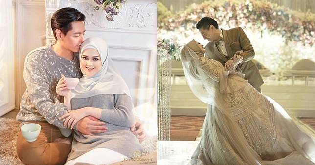 Penampakan Gaun Resepsi Nikah Cut Meyriska Bertabur 300 Kristal