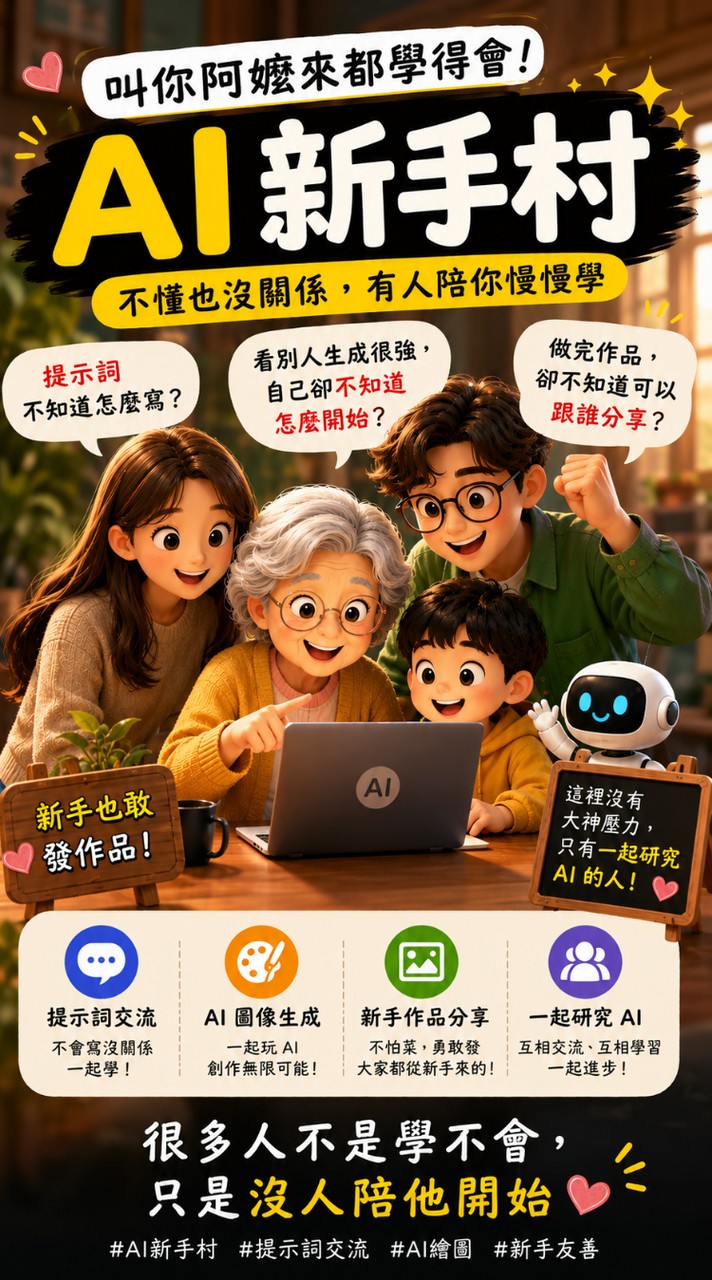 Ai新手村交流討論群