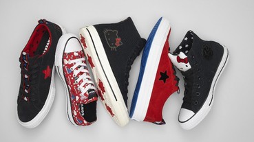 Converse X Hello Kitty 再次聯手推出全新合作系列