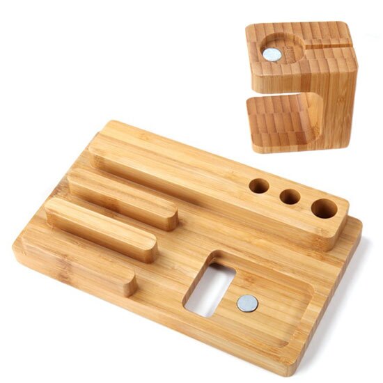 ●可做手錶、手機、平板的放置架 ●可做充電座使用 ●具硬度又輕盈