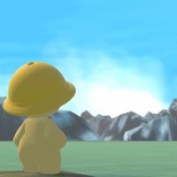 ドロボー幼稚園の広場
