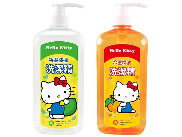 Hello Kitty~檸檬／橘子 洗潔精(1000ml) 款式可選【D954335】三麗鷗授權 ※限宅配，還有更多的日韓美妝、海外保養品、零食都在小三美日，現在購買立即出貨給您。