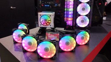 Computex 不能沒有 RGB！從鍵盤、機殼、主機板到風扇都要閃亮，一次看完展場中炫麗的「光害」產品