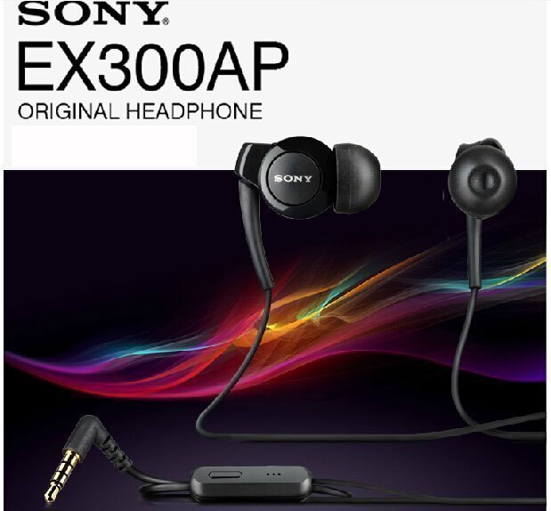 【保固一年】SONY MH-EX300AP EX300 原廠立體聲 耳機 (黑) 抗噪音高音質。人氣店家3C迦南園的手機配件有最棒的商品。快到日本NO.1的Rakuten樂天市場的安全環境中盡情網路購