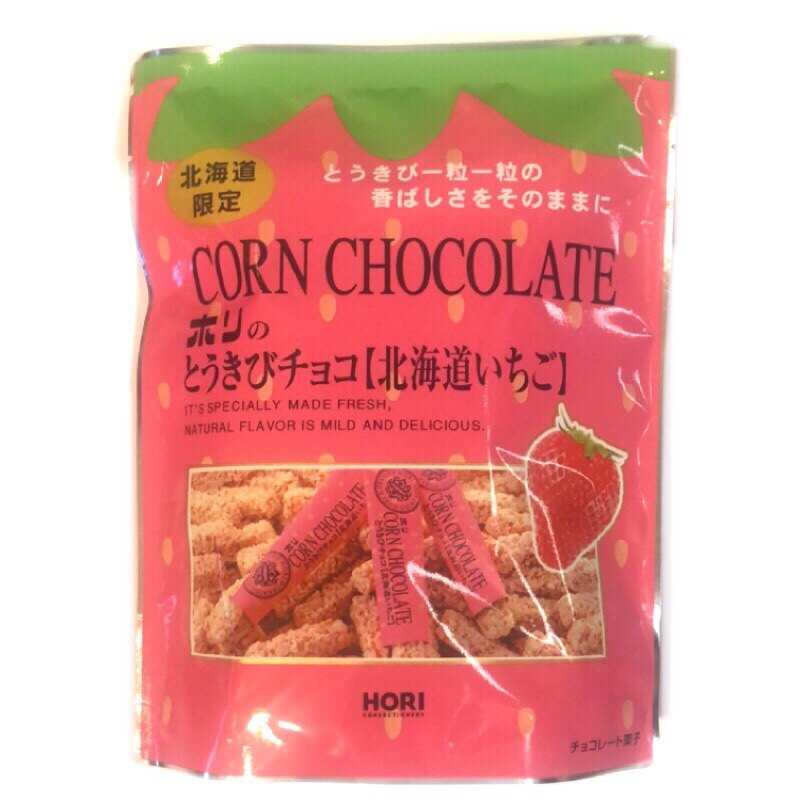 HORI 北海道限定草莓玉米脆餅 90g