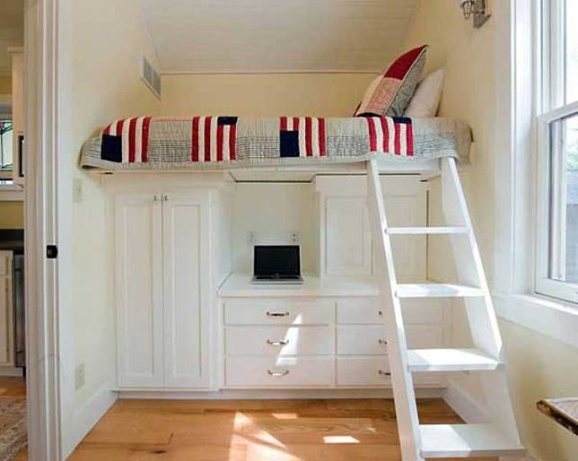 25 Desain Kamar Kos Paling Efisien & Keren Buat Anak Kuliahan