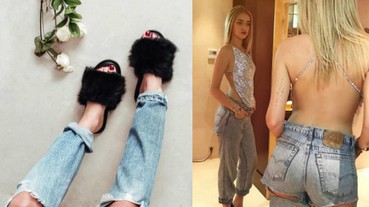 你敢挑戰嗎？設計大膽的4款破洞牛仔褲