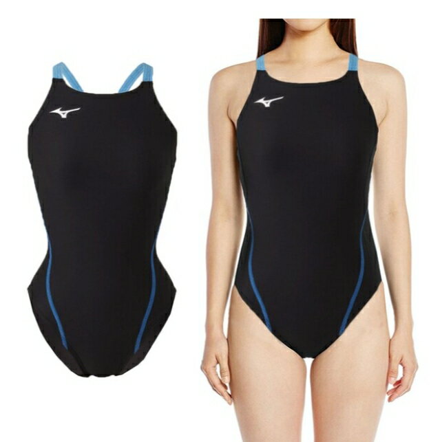 (E8) MIZUNO 女生 EXER SUITS 連身運動泳衣 泳裝 N2MA826192 [陽光樂活]