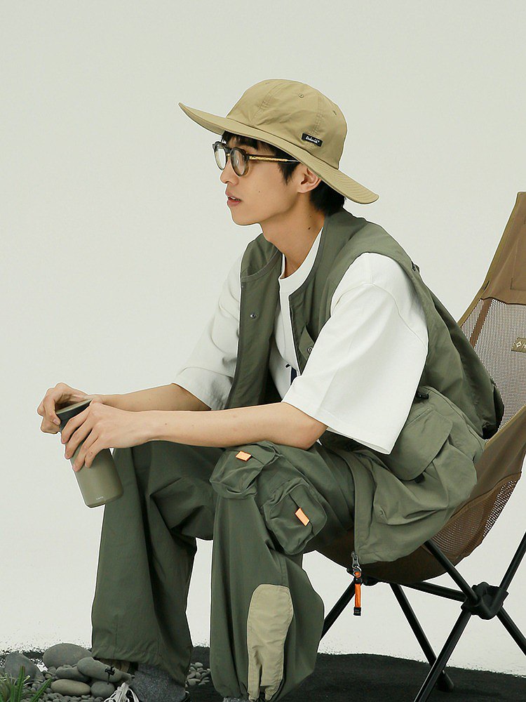 像禮帽的圓頂漁夫帽 2色可選 復古 山系 休閒