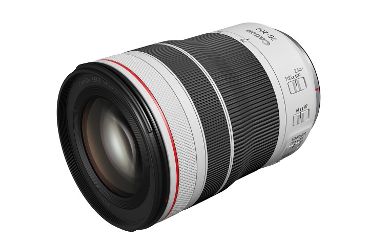 Canon 發表同級最短且最輕巧 RF 70-200mm f/4L IS USM 望遠變焦鏡，售價 47,300 元