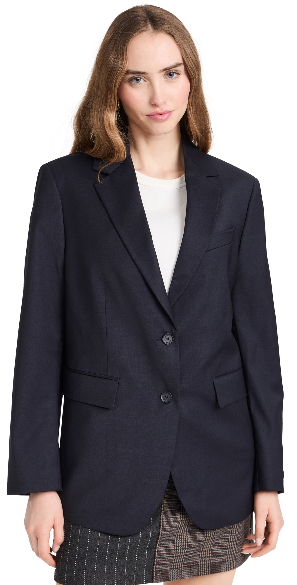 Lacoste x Bandier Wool Blazer Navy Blue 6