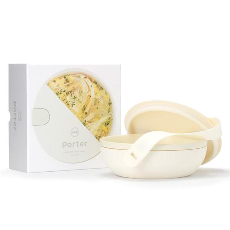 PORTER BOWL 可微波綁帶扣 陶瓷餐盒 (5色) 粉紅色