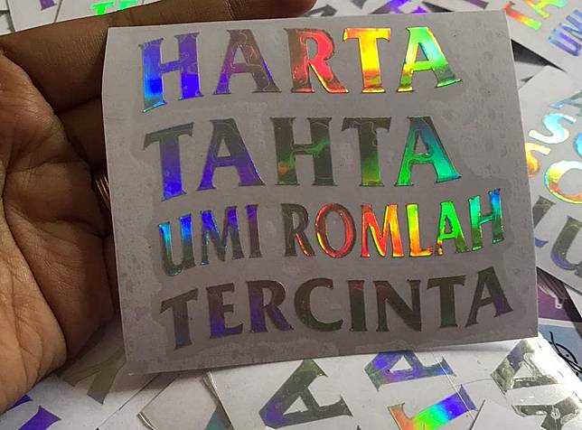 Get Gambar Stiker Harta Tahta Nama Wanita Background