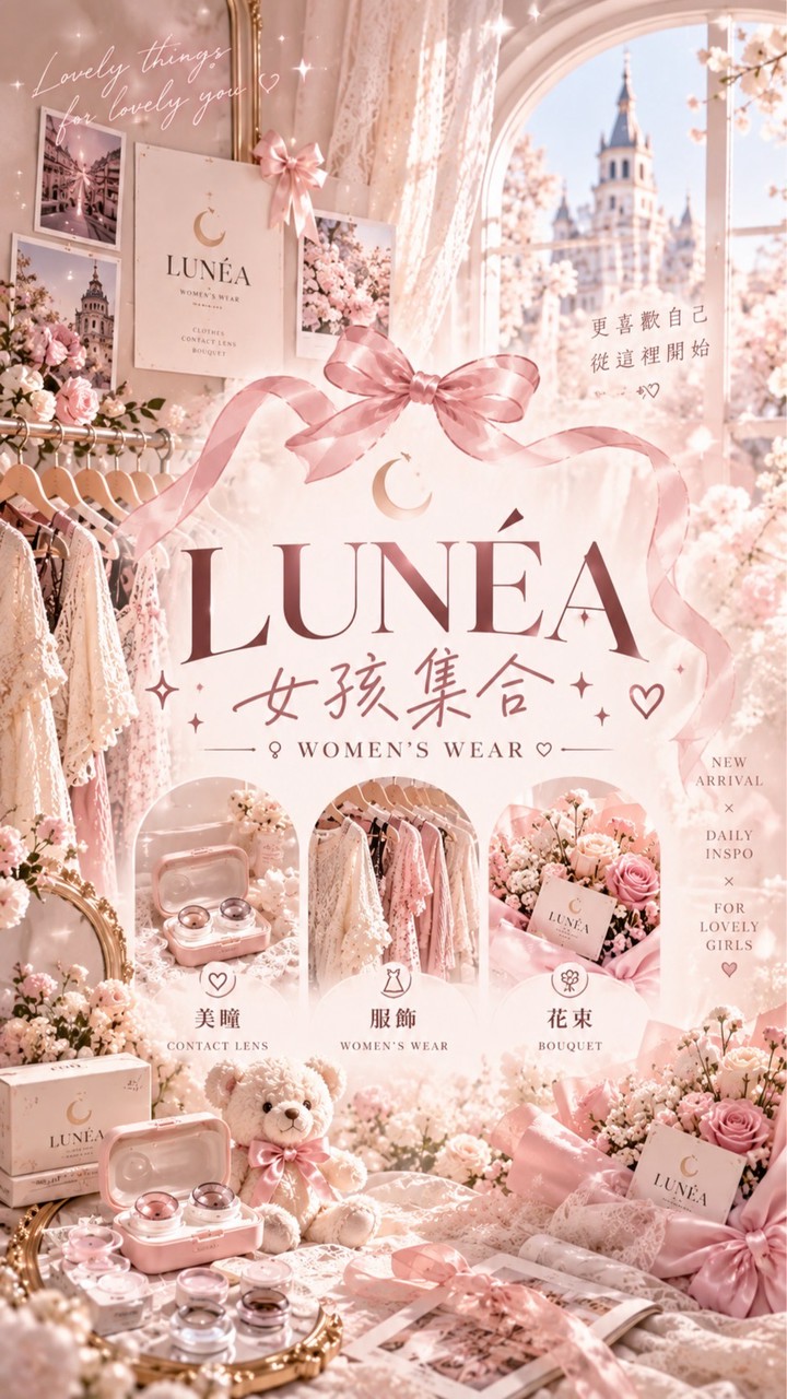 🎀 LUNÉA 女孩集合 ˚₊‧♡