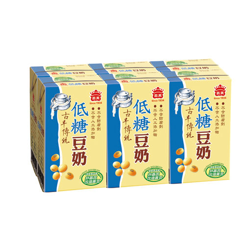 義美低糖豆奶250ml*24【愛買】