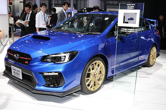 19東京車展直擊 擁有ej 動力最後機會 Subaru Wrx Sti Ej Final Edition 限量555輛開賣 Carstuff人車事 Line Today