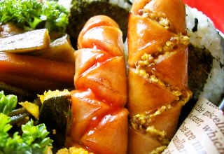 お弁当箱が汚れない 見た目もかわいい ギザギザウインナー