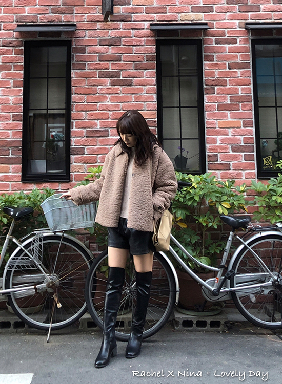 D+AF 靴子 靴子穿搭 秋靴 膝上靴 過膝靴