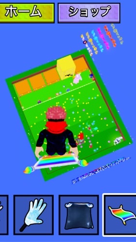 ロブロラッキーブロックを壊す　盗む