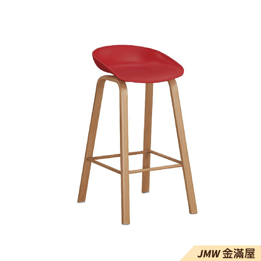 【商品特色】現代設計感深受大眾族群喜愛 【商品規格】寬42x深44x高87(公分) (坐寬35坐深35坐高72cm)材質:1.PP 耐磨衝擊塑料+貼木紋皮防鏽處理鐵腳架是否需要組裝:否因成本考量.椅子