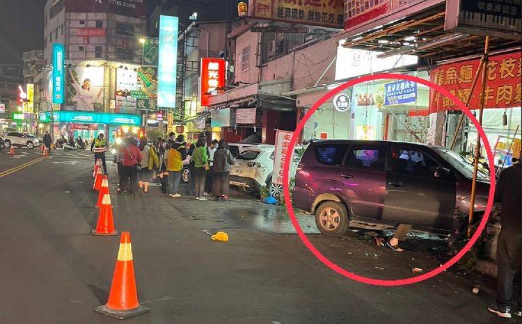 台中男癲癇發作開車衝騎樓 連環撞6車釀2傷！女行人昏迷指數只有5 壹蘋新聞網 Line Today 3180