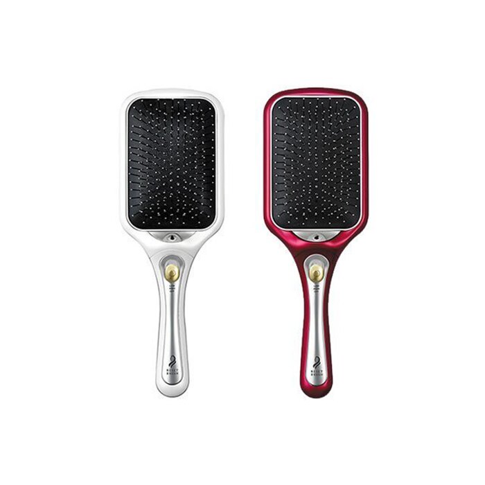 《日本KOIZUMI小泉成器》負離子升級版 - 音波磁氣美髮梳(白色/紅色) KBE-2400