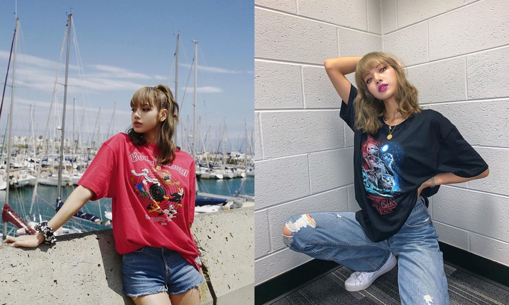 BLACKPINK Lisa經典髮型2：亞麻灰X鎖骨髮