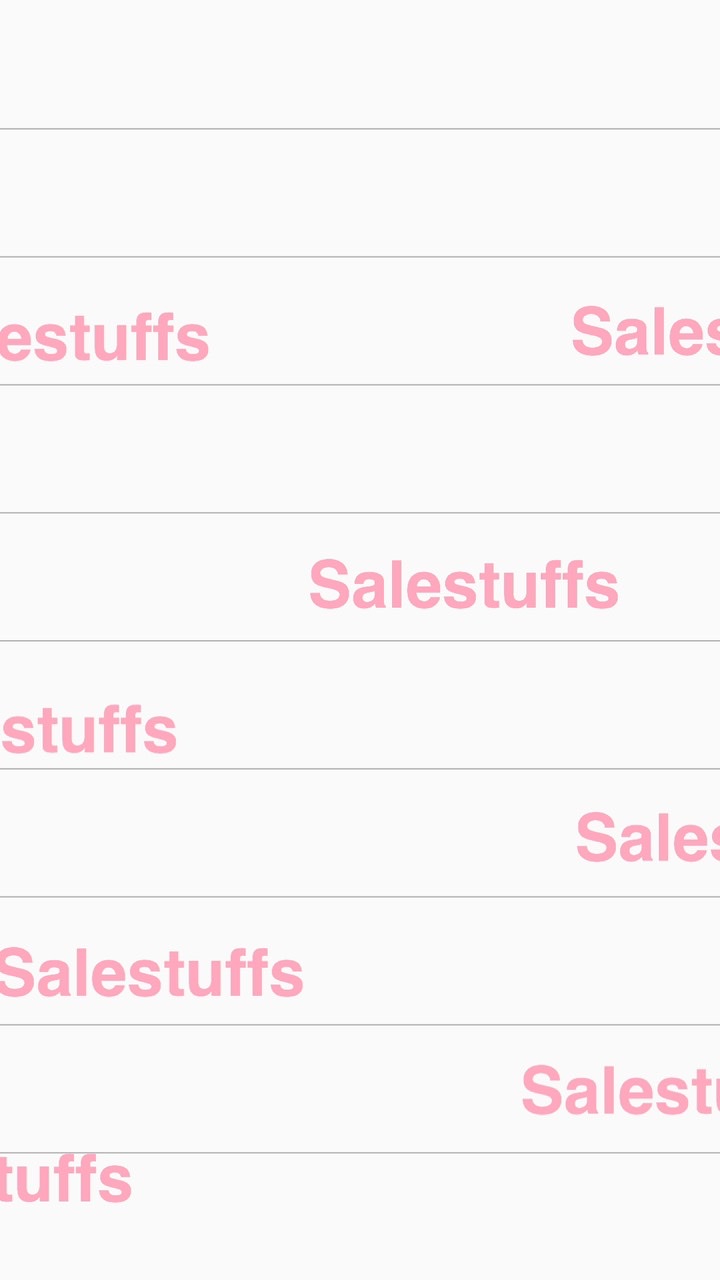 Salestuffs สำหรับลงสินค้าใหม่เท่านั้น ❌งดพูดคุย❌