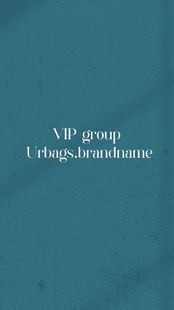 Urbags.brandname VIP
