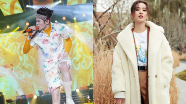 新年就該這樣穿！蕭敬騰、劉詩詩混搭萌鼠穿出時髦感